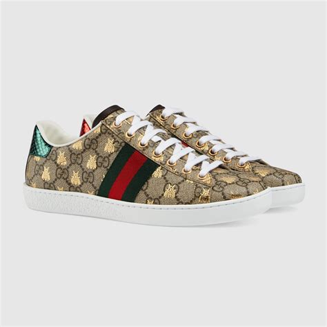 gucci ace bee sneakers replica|gucci bee ace sneakers women.